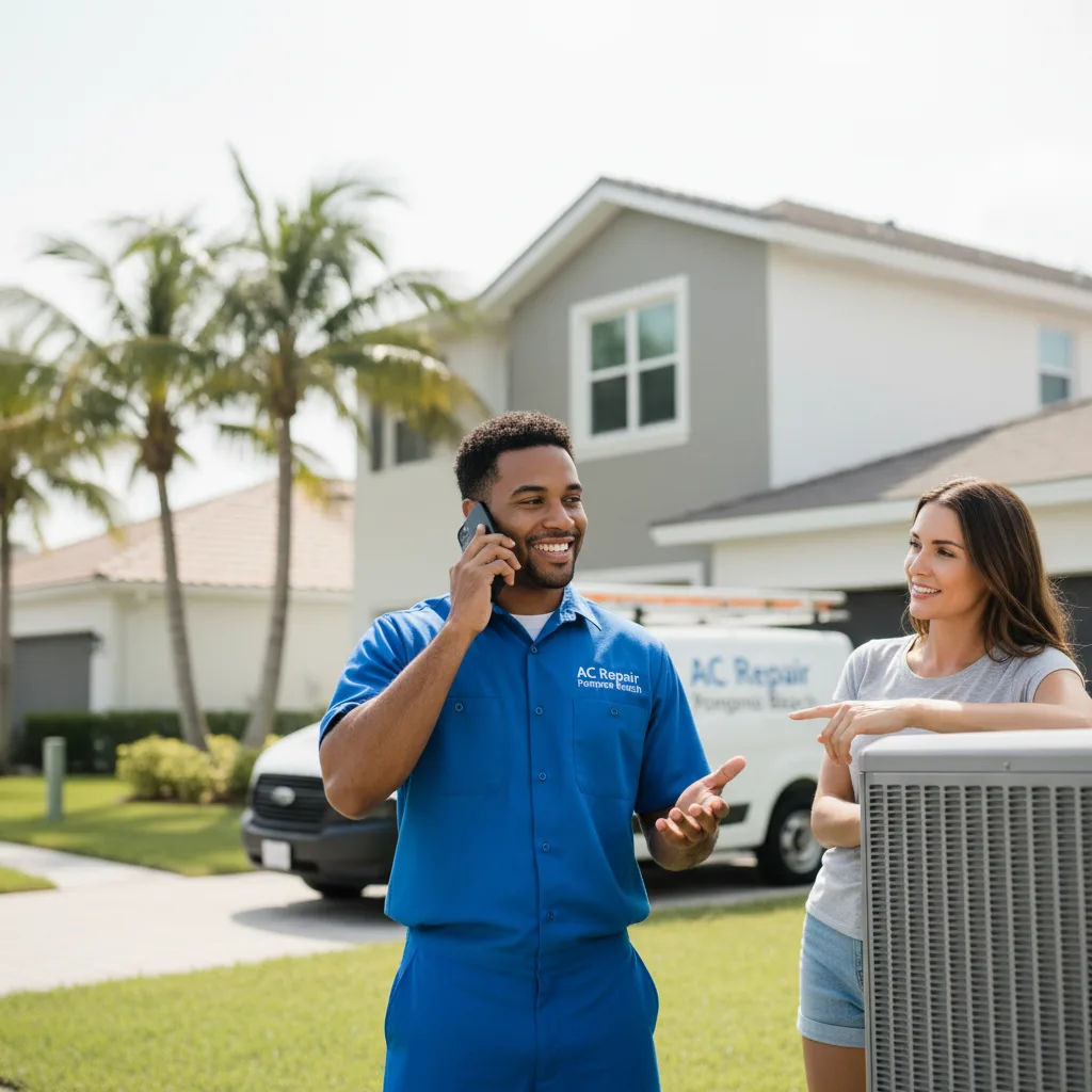 AC Repair Pompano Beach customer support in Normalville